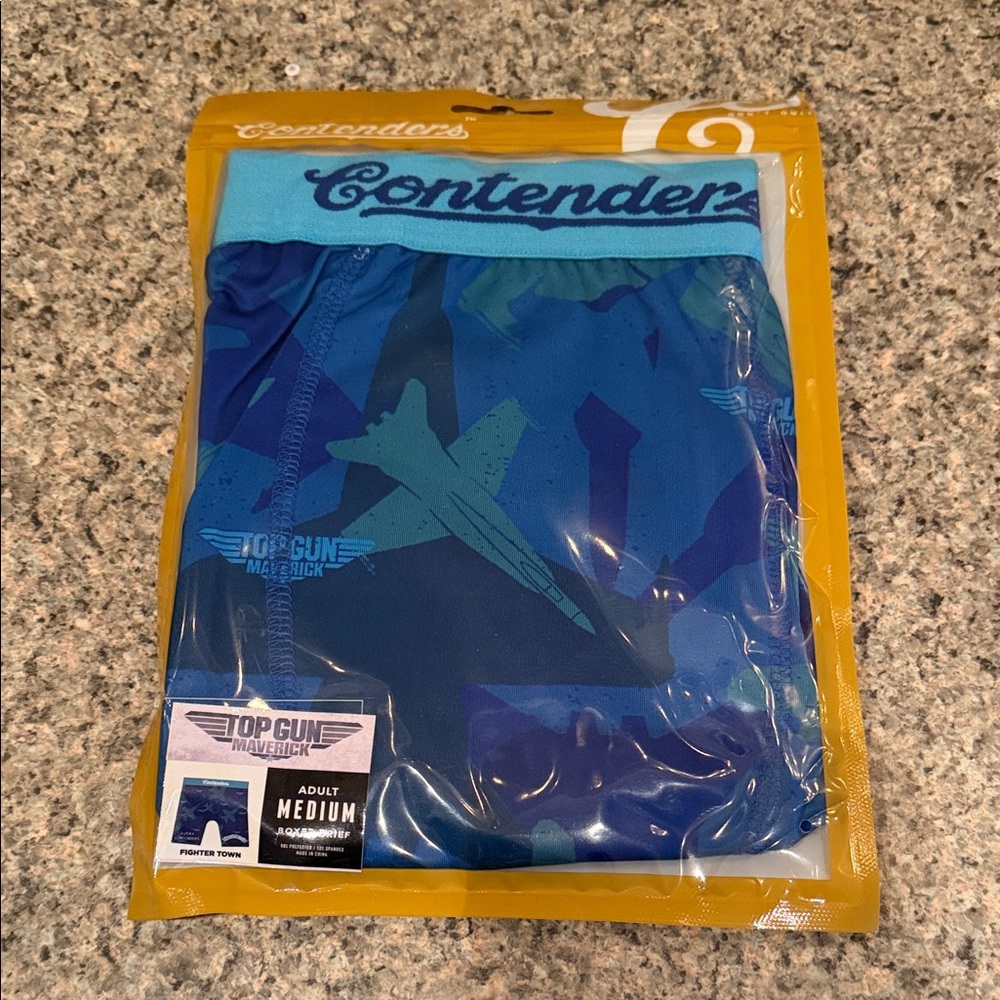 Contenders “Top Gun” Blue Boxer Briefs Size M
